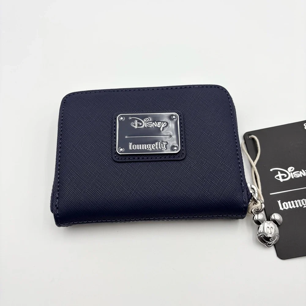 Loungefly Disney Navy Paisley Mickey Mouse
Zip-Around Wallet - Picture 4 of 9